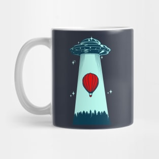 UFO Red spy balloons Mug